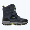 KangaROOS K-Robi KTX gyermek hócsizma sötétnavy/lime 2
