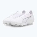 PUMA Ultra 5 Pro FG/AG futballcipő puma fehér/puma fehér 8