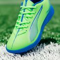PUMA Ultra 5 Play TT Jr pezsgőalma/puma fehér gyermek futballcipő 8