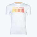Férfi PUMA Run Kedvencek Forever Faster TEE póló puma fehér