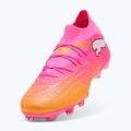 Futballcipő PUMA Future 9 Match FG/AG poison pink/puma white/sun stream/bright aqua/puma black