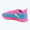 Gyerek focicipő PUMA Ultra 6 Play It Jr poison pink/puma wht/sun stream/bright aqua/puma blk 3