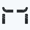 Alátétek a bandázshoz Ergon Orthocell Top Pads black 2
