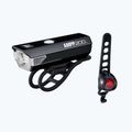 Kerékpárlámpa készlet CatEye AMPP 200 HL-EL042RC / ORB TL-LD160 black