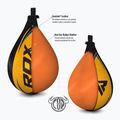 Boxing pearl RDX Speed Ball Leather Multi fekete és sárga 2SBL-S2YU 3