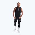 Férfi póló Boxraw HRDR FSTR SMTR Muscle Tank Black 2