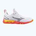 Mizuno Wave Luminous 3 fehér/tüzes korall 2/citrus röplabdacipő 8