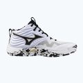Röplabdacipő Mizuno Wave Momentum Elite Mid white/black/ge gold 8