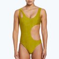 Női egyrészes fürdőruha Nike Block Texture arany NESSD288-314 4
