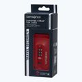 Bőrönd rögzítő heveder Samsonite Revolution red 3
