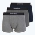 Férfi boxer nadrág CR7 Basic Trunk 3 pack multicolour