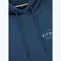 Férfi kapucnis pulóver Pitbull Sampson Hooded Sweatshirt petrol blue 7