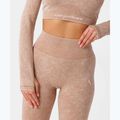 Női hosszú ujjú edzőruha Carpatree Yasmine Seamless bézs kőmosás 6