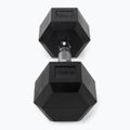TREXO Hex gumírozott súlyzó 10 kg HXD100 3