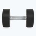 Gumírozott öntöttvas kézisúlyzó XTREXO Pro 16 kg black 8