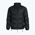 Férfi hőszigetelt kabát BERGSON Snowy Wolf Micro-Therm fekete