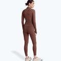 Női hosszú ujjú JOYINME Motion LS 1/4 Zip gesztenyebarna 3