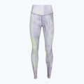 Női edző leggings 4F Solar Punk FNK F454 light yellow allover 7