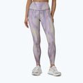 Női edző leggings 4F Solar Punk FNK F454 light yellow allover