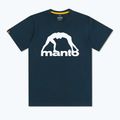 Férfi póló MANTO Vibe 25 sötétkék/fehér
