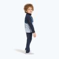 Didriksons Monte Half Button gyermek fleece pulóver felhő kék 4