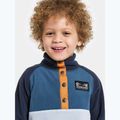 Didriksons Monte Half Button gyermek fleece pulóver felhő kék 6