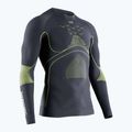 Férfi termoaktív pulóver X-Bionic Energy Accumulator 4.0 charcoal/yellow
