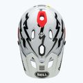 Bell kerékpáros sisak FF Super DH MIPS Spherical fasthouse matt fényes fekete/fehér 6