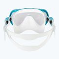 Női búvármaszk Cressi Honey 420 UV white/aquamarine/blue/orange 4
