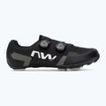Férfi MTB kerékpáros cipő Northwave Extreme X black/dark grey 2
