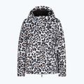 Női EA7 Emporio Armani Ski Kitzbuhel Softshell fancy fehér állatias kabát