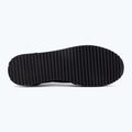 EA7 Emporio Armani fekete-fehér szarvasbőr tripla fekete micropunch cipők 4