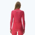 Női termoaktív felső UYN Elevation Biomorph LS Turtle Neck pink yarrow 3