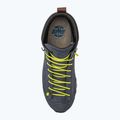Férfi túracipő Lomer Bio Naturale Mid Mtx Suede flag/lime 5