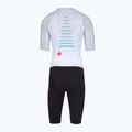 Női kerékpáros overall Castelli Free Sanremo 3 SS in white/black 2