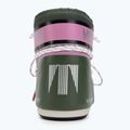 Női Moon Boot Icon Low Space Racing erdő zöld/ezüst/rózsaszín hócsizma 6