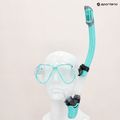 AQUASTIC kék snorkeling szett Maszk + Pipa MSA-01N 15