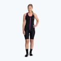Női kerékpáros mez Rogelli Apátság Tank Top W fekete / rózsaszín 2