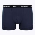 Férfi boxeralsó Nike Everyday Cotton Stretch Trunk 3Pk UB1 obszidián / játék királyi / fekete 5
