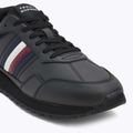 Férfi cipő Tommy Hilfiger New Runner Eva Lth Stripes fekete 7