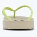 Női flip-flop papucsok Tommy Jeans Logo Summer white clay/lime essence 6