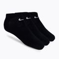 Nike Everyday Lightweight No Show 3pak edzőzokni fekete SX7678-010