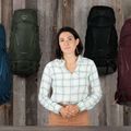 Férfi trekking hátizsák Osprey Kestrel 38 l fekete 10004767 8