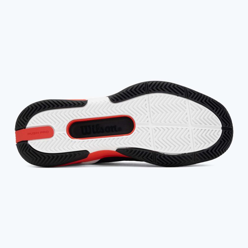 Férfi teniszcipő Wilson Rush Pro 5 black/infrared/white 4