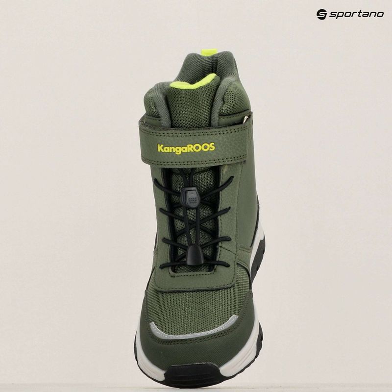 KangaROOS K-MJ Edison EV RTX SL olíva / limetta dino junior hócipő K-MJ Edison EV RTX SL olíva / limetta dino junior hócipő 10