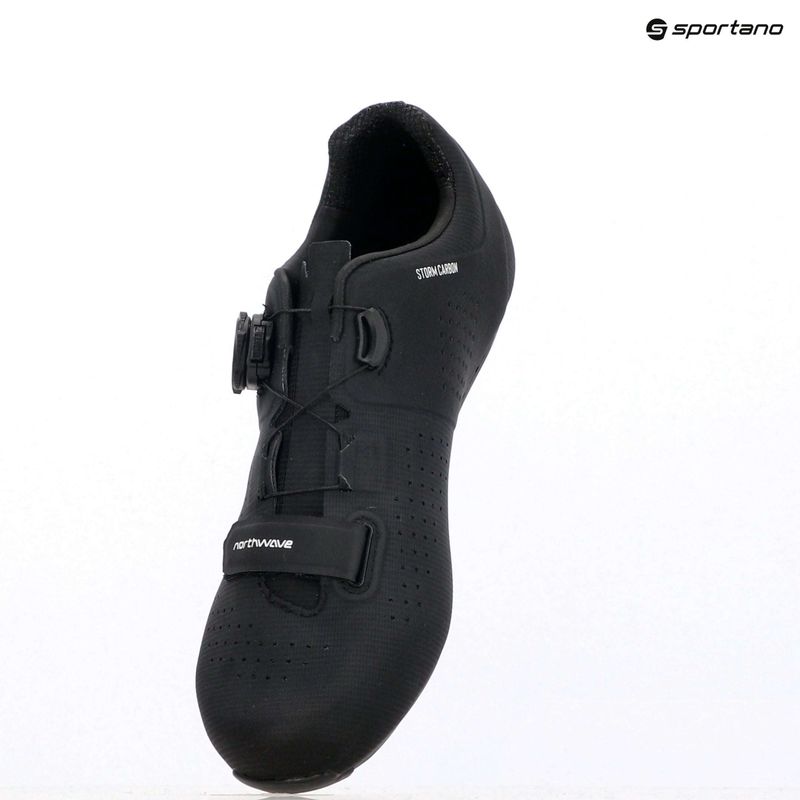 Northwave Storm Carbon fekete/fehér férfi országúti cipő 9