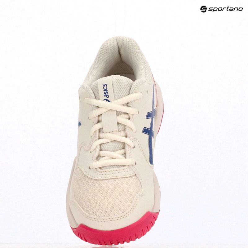 Asics Gel-Dedicate 8 GS Jr krém/sötét kobalt gyermek teniszcipő 9