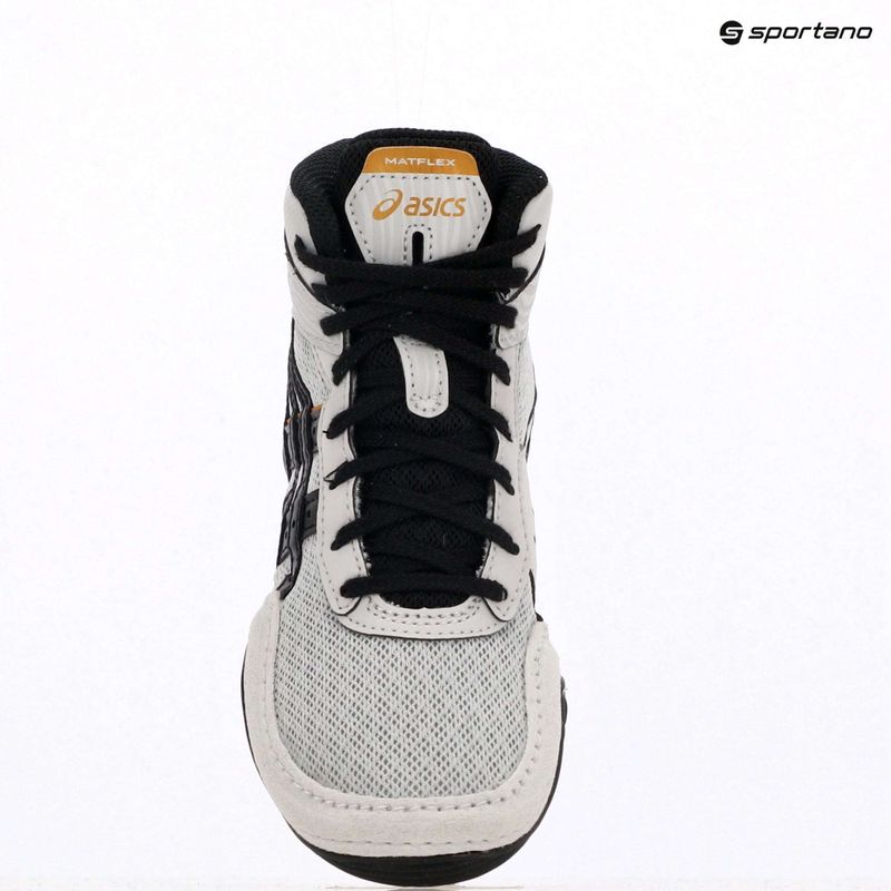 ASICS Matflex 7 GS beton/fekete gyermek birkózócipő 10
