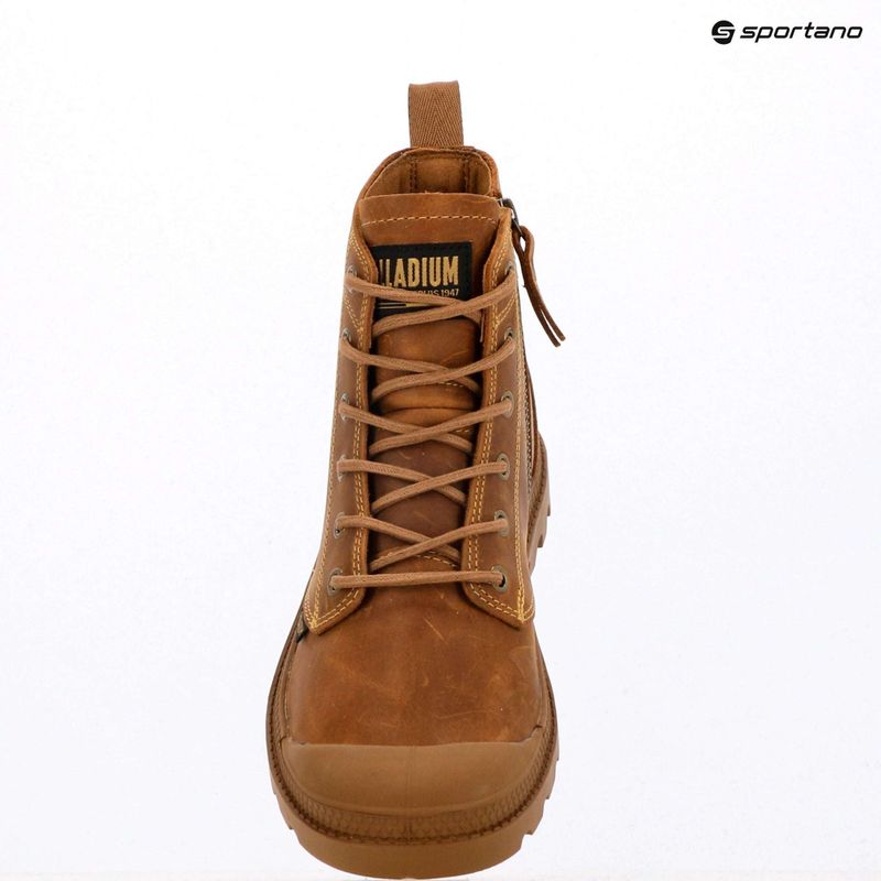 Palladium Pampa Zip Lth Legacy mahagóni csizma 15
