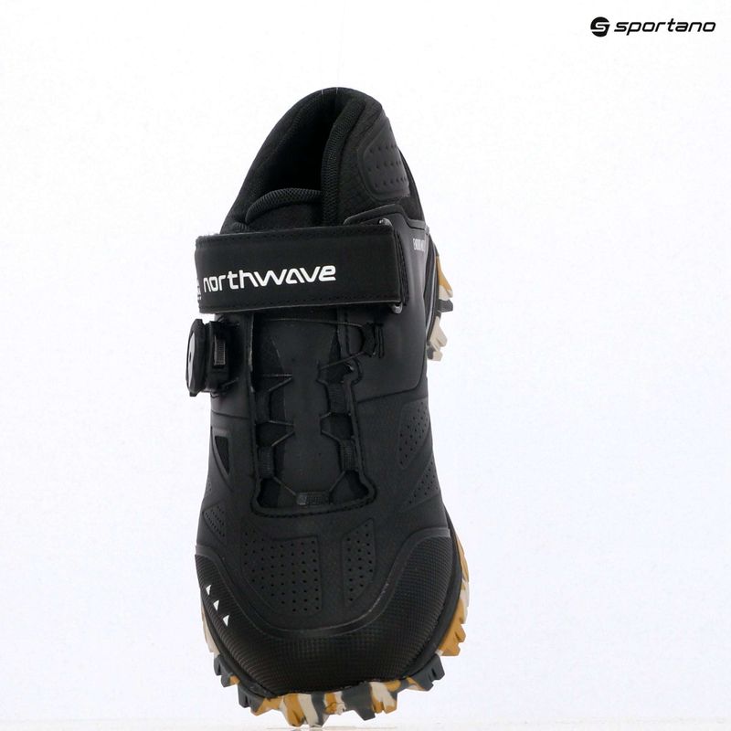 Férfi MTB kerékpáros cipő Northwave Enduro Mid 2 black/camo 12